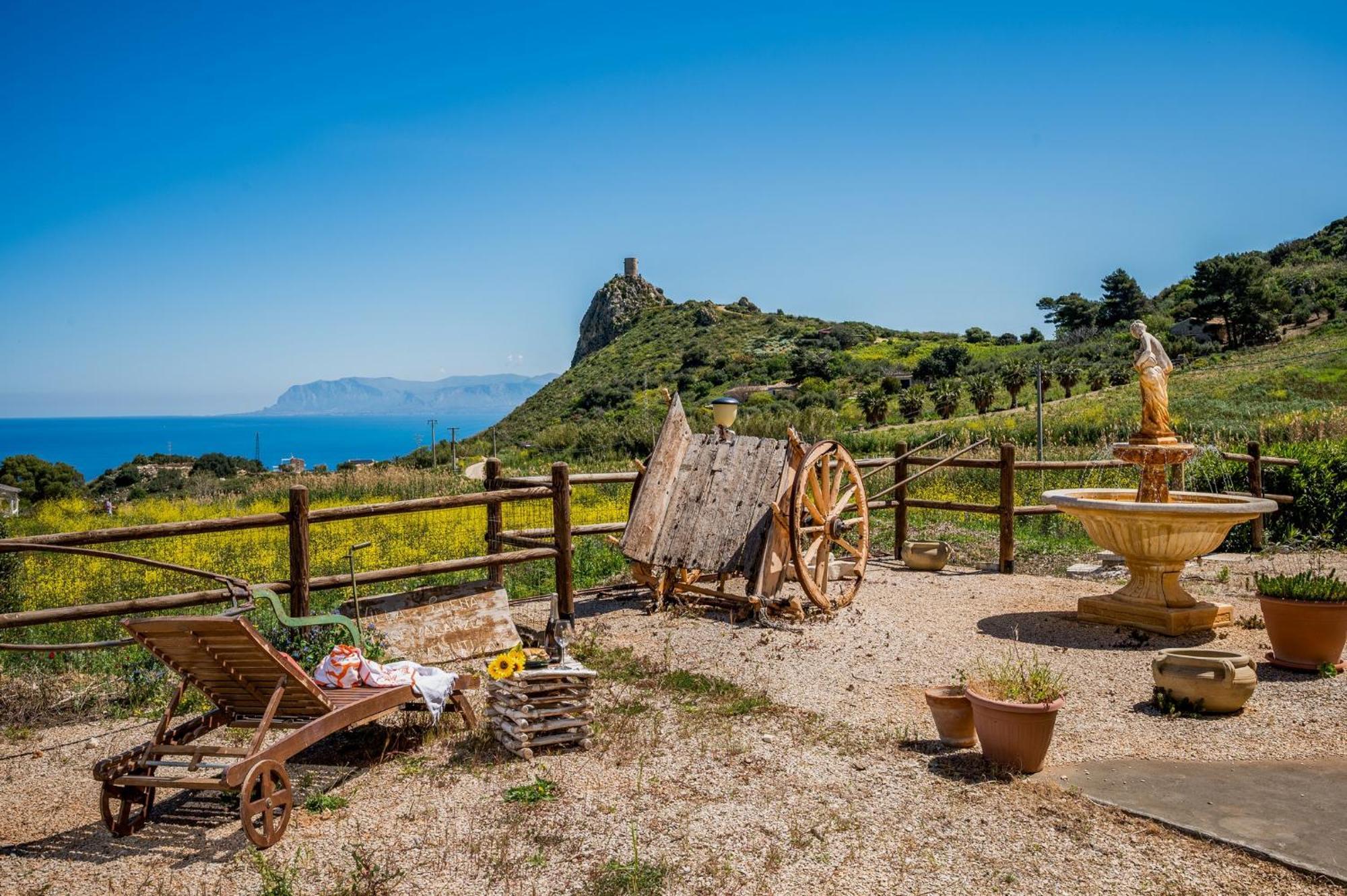 Villa Elena Vicino La Riserva Naturale Dello Zingaro Scopello  Exterior photo